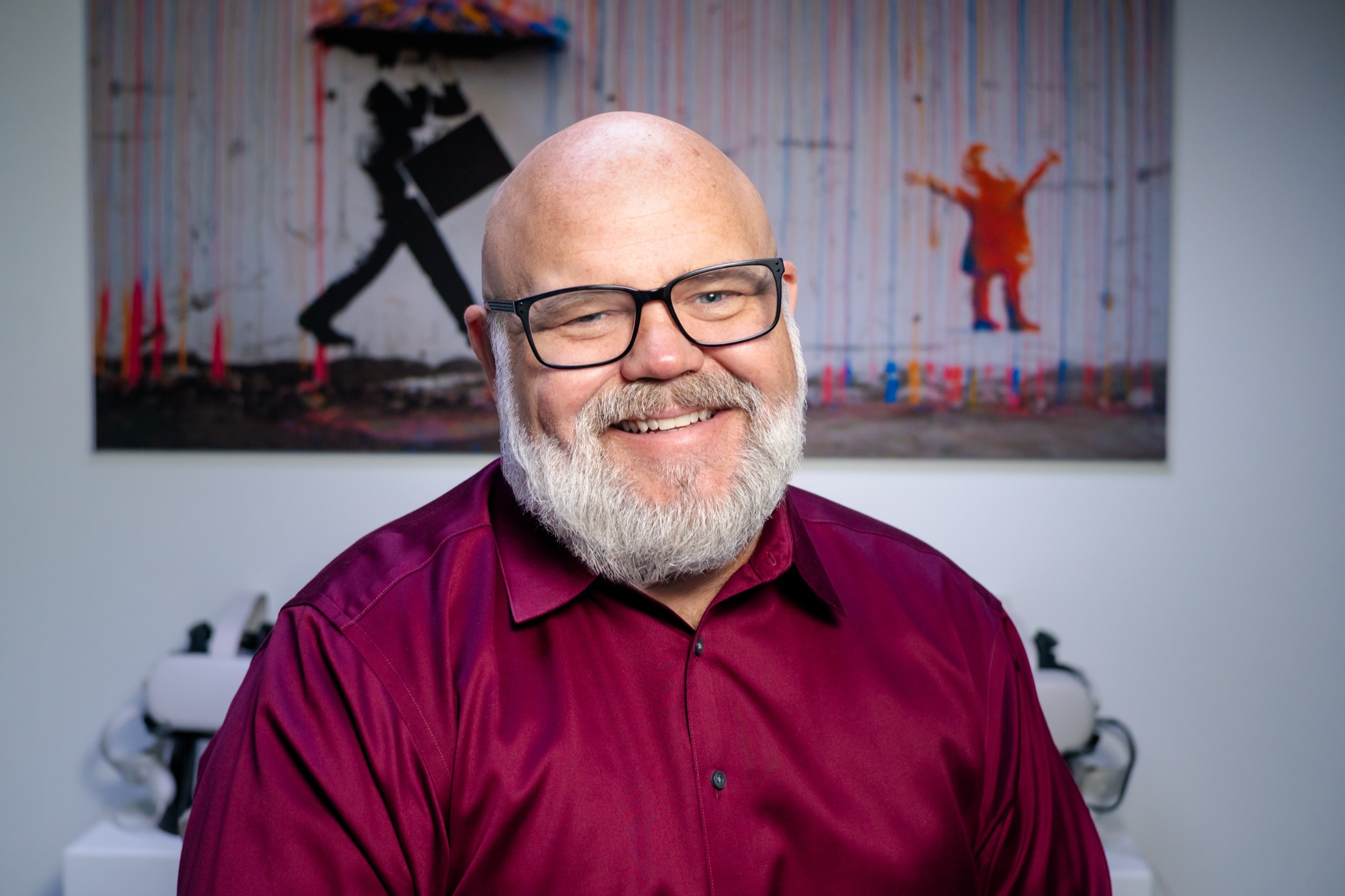 Ken Cox, keynote speaker, author, comedian, and AI builder